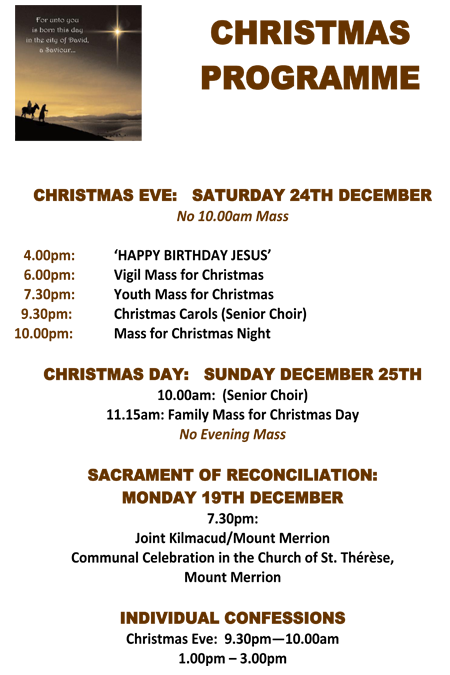 Christmas Programme