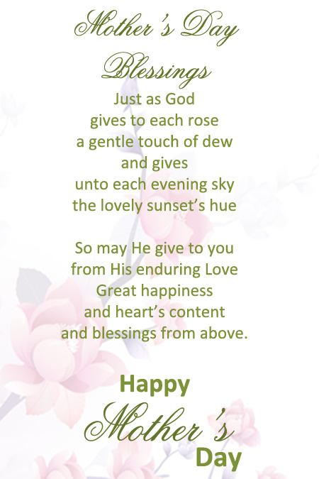 Mothers Day Poem | Church of St Thérèse, Mount Merrion Parish