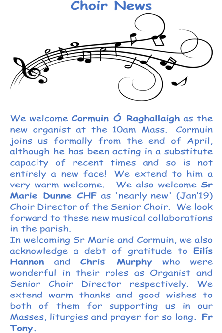 Choir News