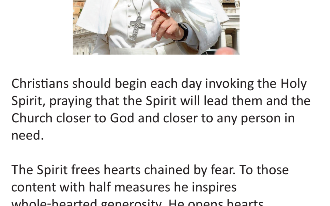 Invoke the Holy Spirit