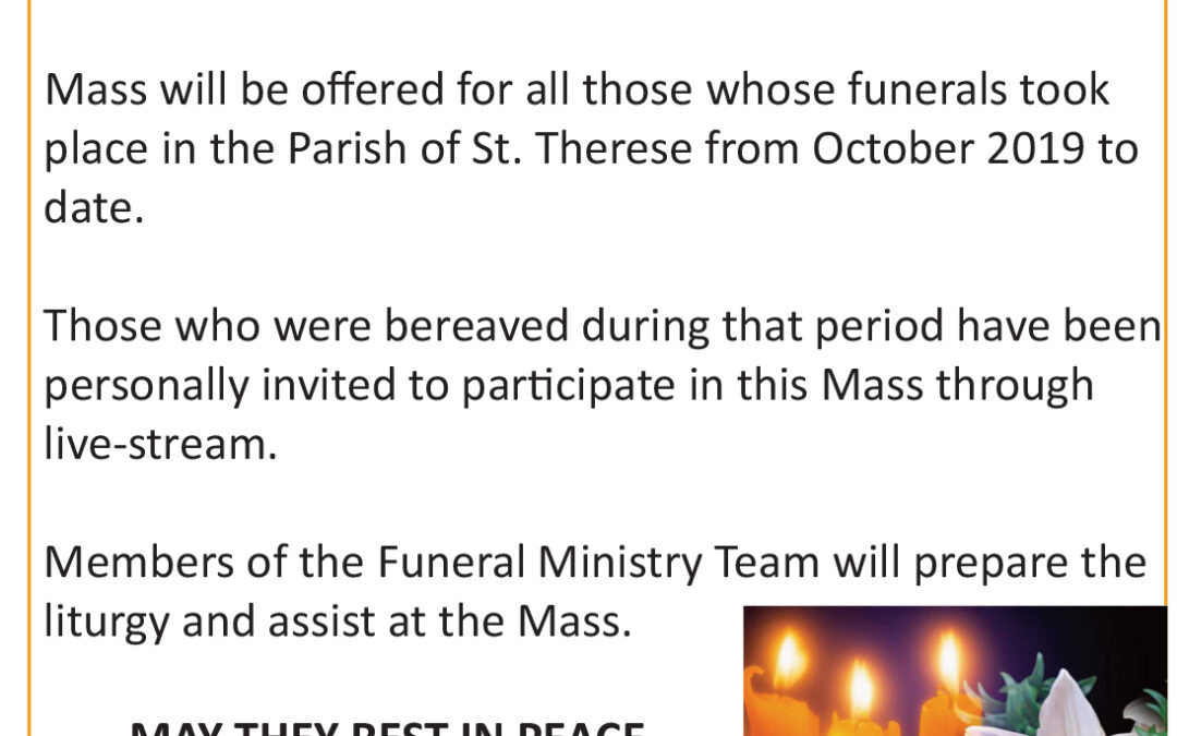 Annual Mass for Deceased