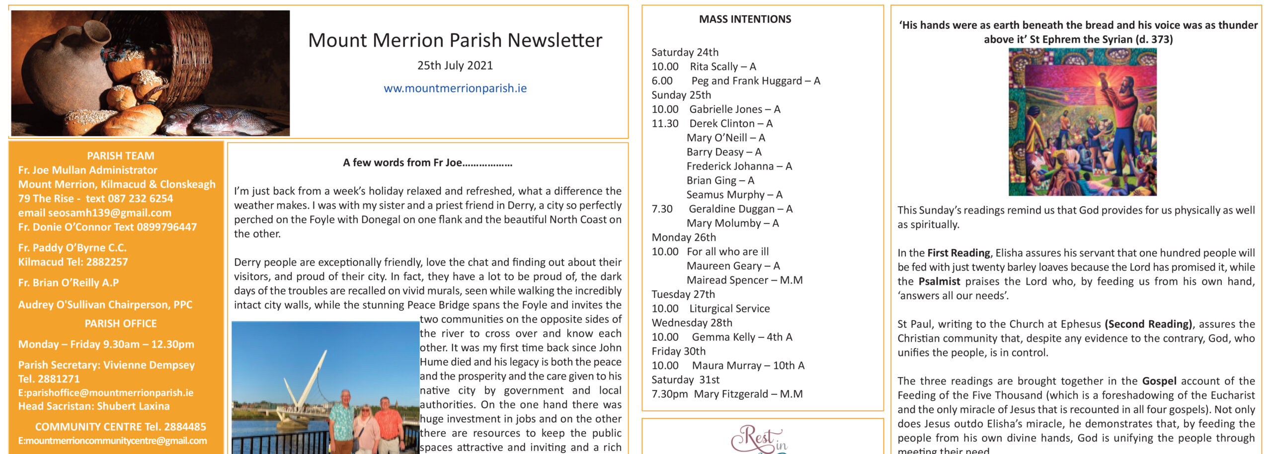 Church of St Thérèse, Mount Merrion Parish In the heart of the Church