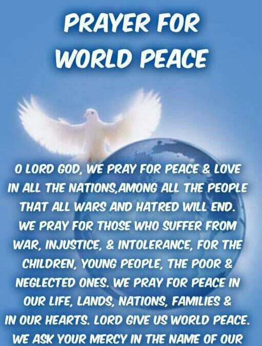 prayer for peace
