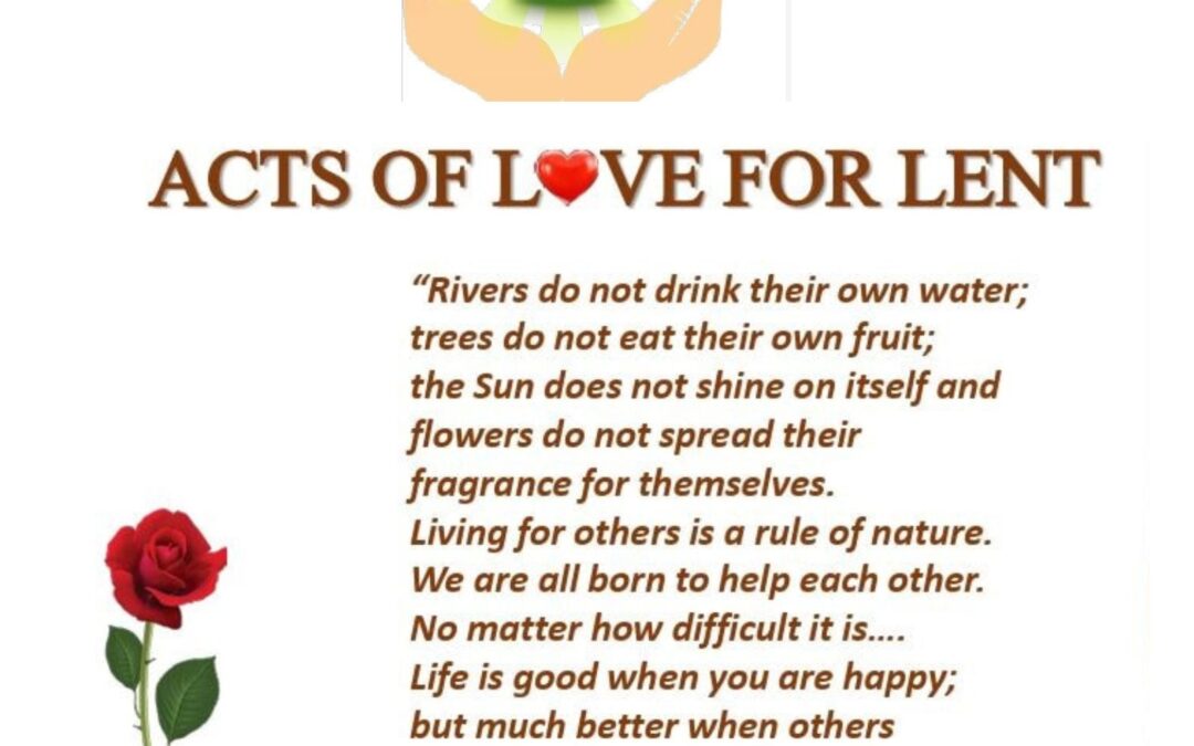 act of love for lent